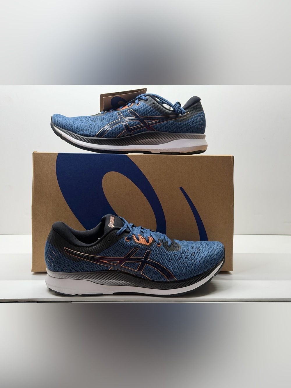 ASICS Ezeride Grand Shark/Pure Bronze Blue Men's Size 11 1011B788-400